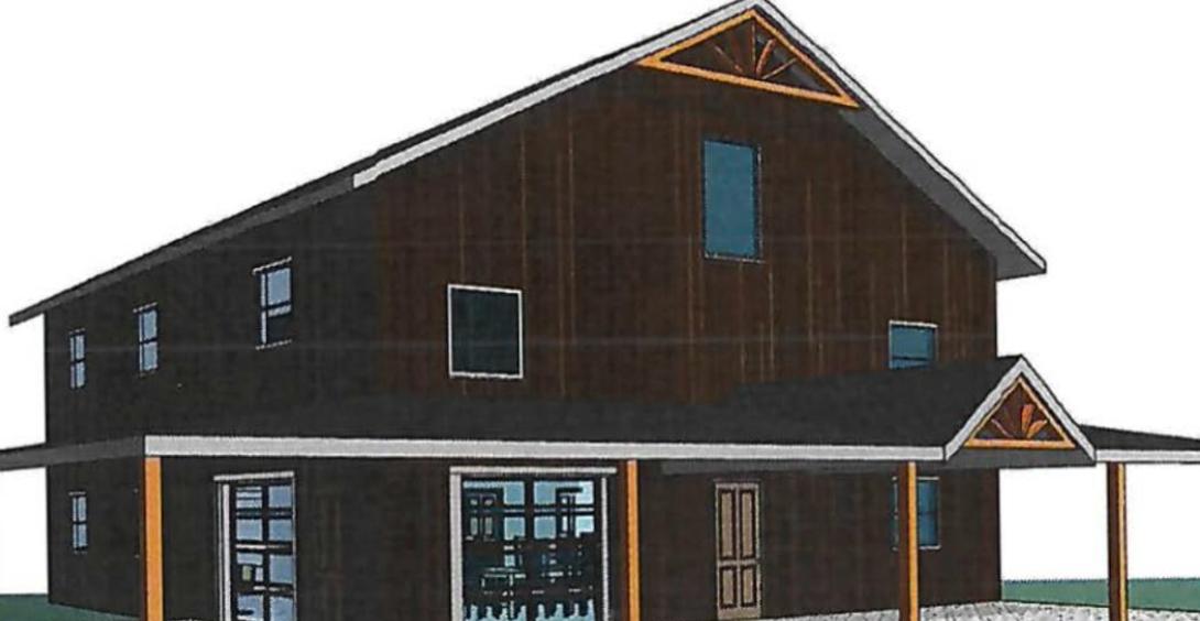 barn-photo image Community barn rendering