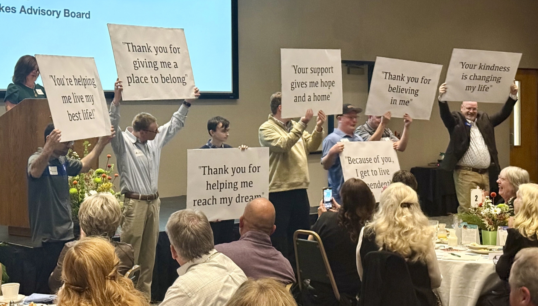 WeBUILT Wilkes community members